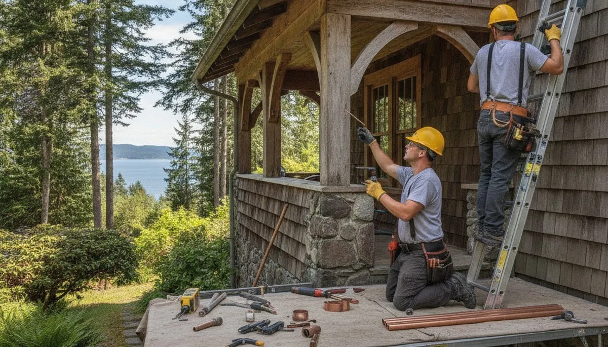 Tacoma, WA plumber servicing residential plumbing repair for local homeowners