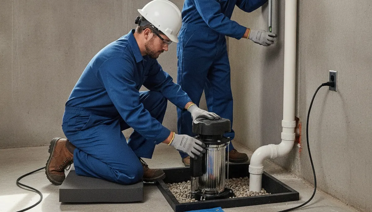 Sump pump installation service in Tacoma, WA for homes needing flood protection